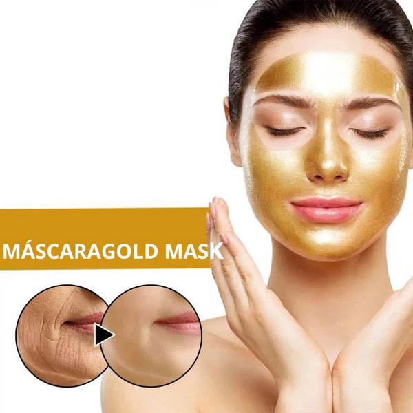 Gold Mask® - Máscara Antienvelhecimento de Retinol Ja Inovei