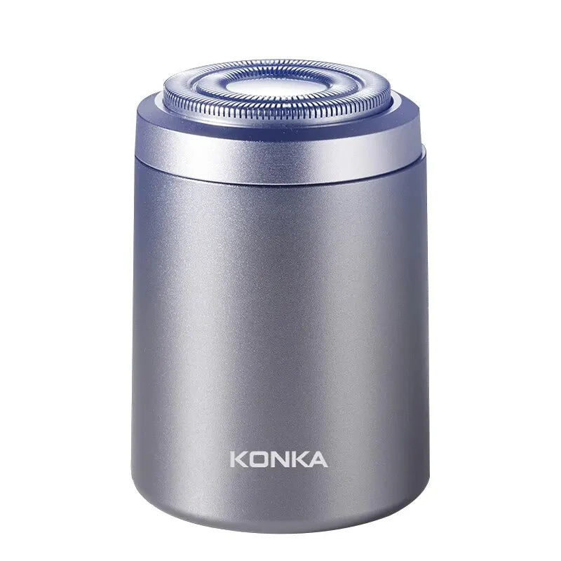 KONKA Electric Razor Electric Shaver Rechargeable Shaving Machine for Men Wet-Dry Dual Use Mini Beard Razor Ja Inovei