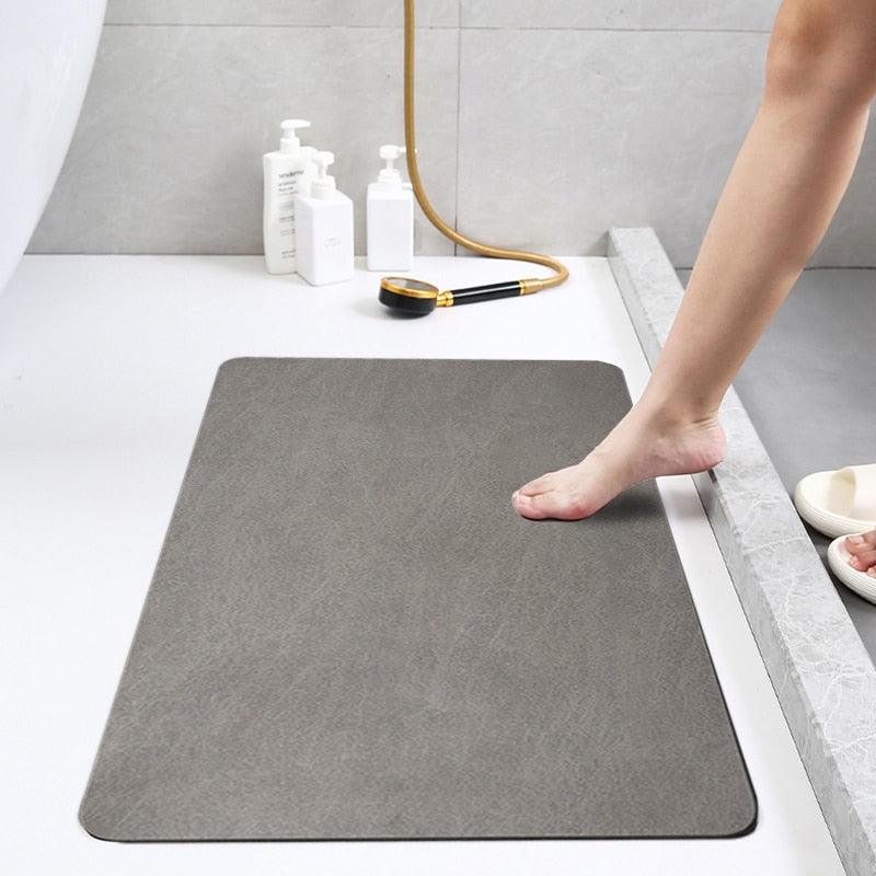 Non-slip Washroom Mat Super Absorbent Bath Mat Quickly Drying Carpet Bathtub Side Floor Rug Bathroom Accessories Tapete Banheiro Ja Inovei