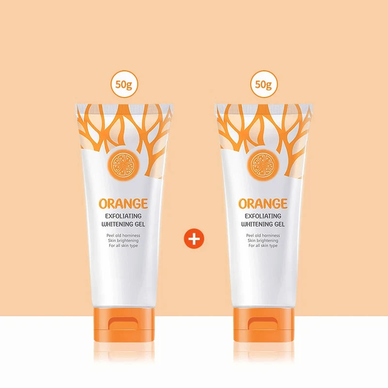 Orange Exfoliating Gel Dead Spot Remover Brighten Peeling 50g Gentle Repair Scrub Whiten Hydrating Moisturizer Korean Skin Care Ja Inovei