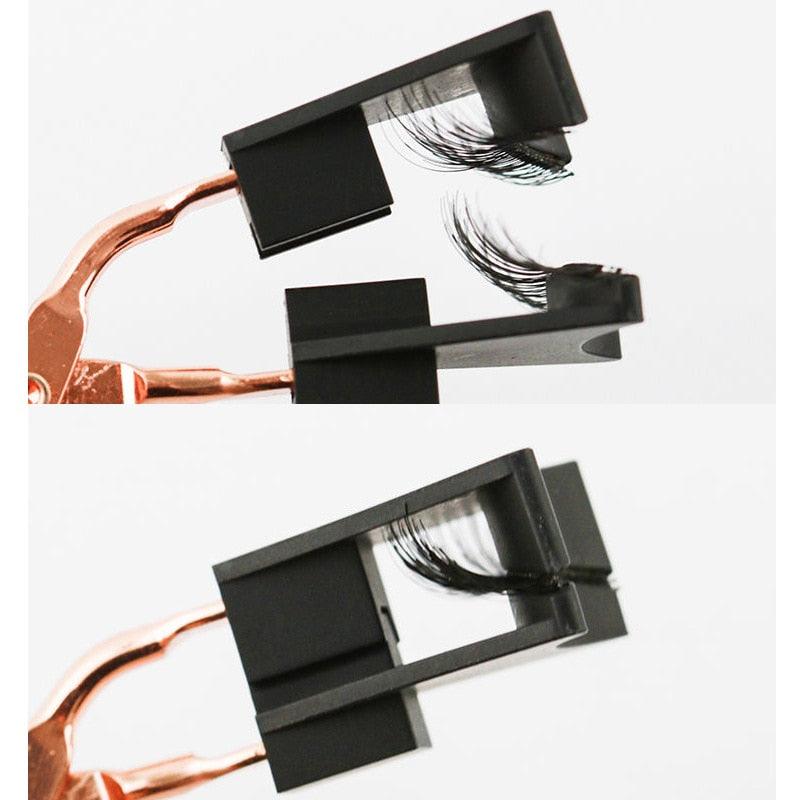 1pc Quantum Magnetic Eyelashes Tweezer Magnetic False Eyelash Curler For Magnet Eyelashes Fake Lashes Clip Clamp Makeup Tools Ja Inovei